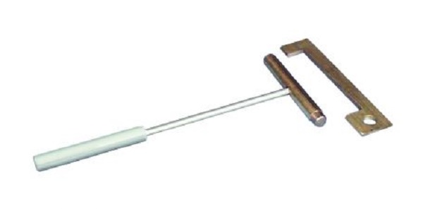 Bar & Gauge Brass With Insulating Handle.