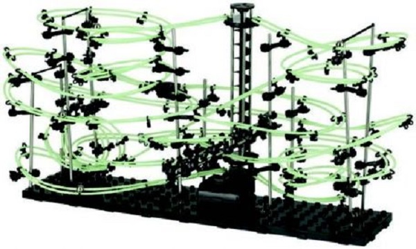 Space Rail Construction Kit  Glow In The Dark