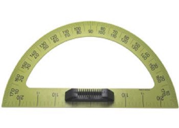 Magnetic Whiteboard Protractor